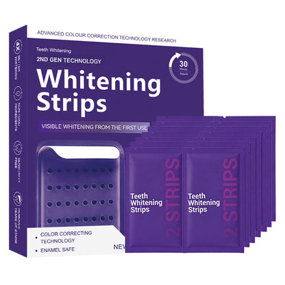 Veyro Purple Moisturizing Teeth Whitening Strips