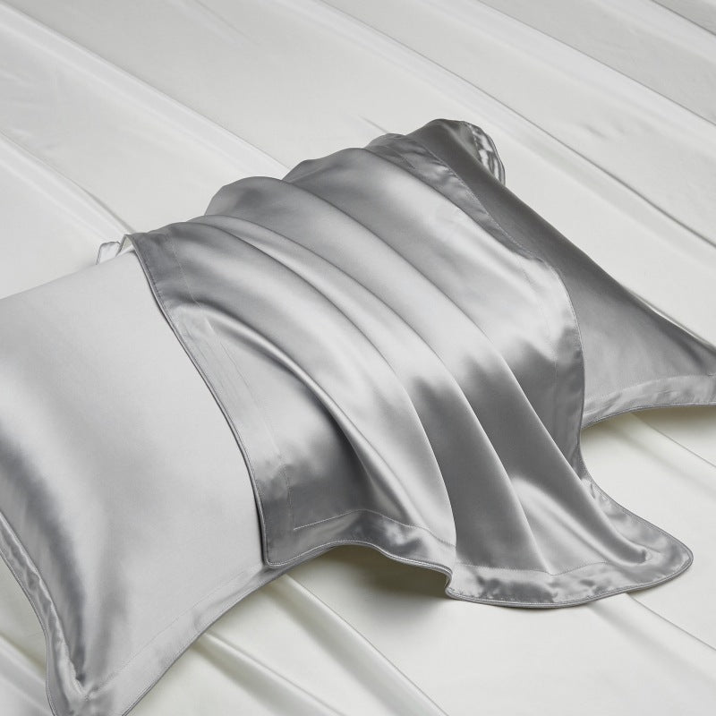 Veyro Silk Single Pillowcase, Beauty Silk Pillow Insert Cover, 48�74 cm