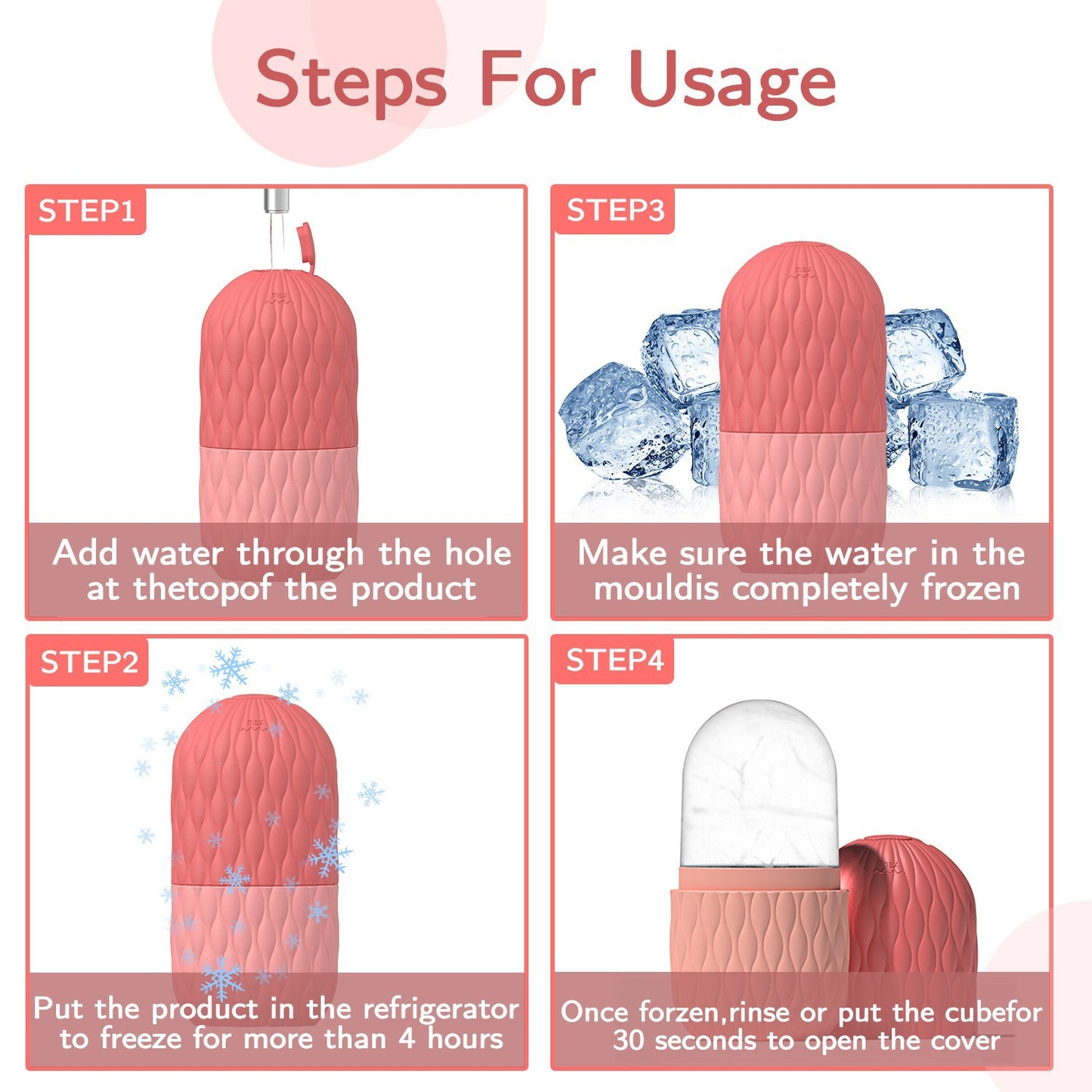 Veyro Face Ice Mold for Facial Massage and Beauty Treatment