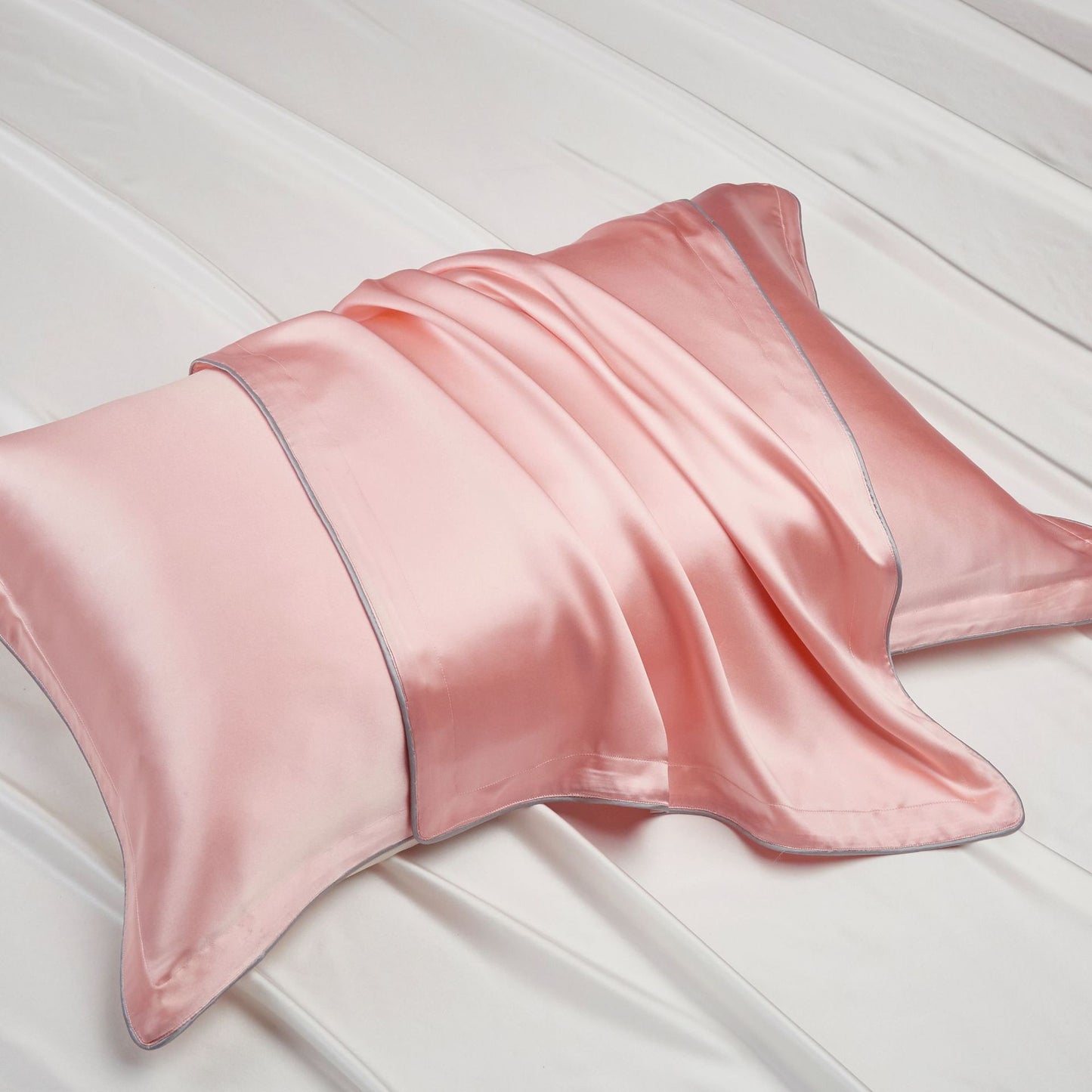 Veyro Silk Single Pillowcase, Beauty Silk Pillow Insert Cover, 48�74 cm