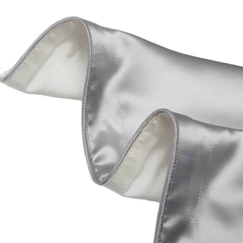 Veyro Silk Single Pillowcase, Beauty Silk Pillow Insert Cover, 48�74 cm