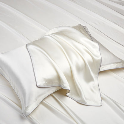 Veyro Silk Single Pillowcase, Beauty Silk Pillow Insert Cover, 48�74 cm