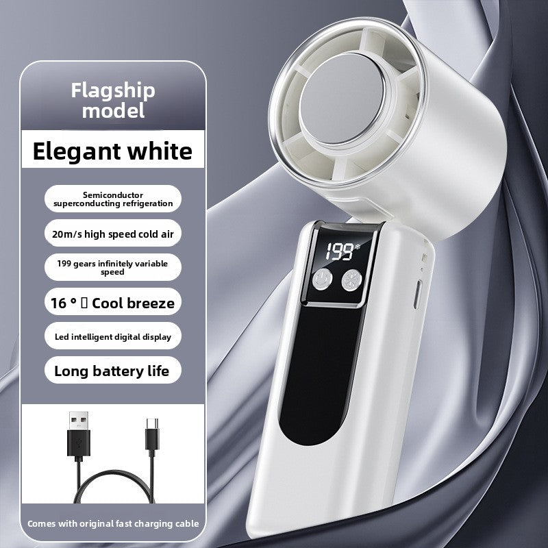 Veyro Portable Cold-Compress Handheld Fan