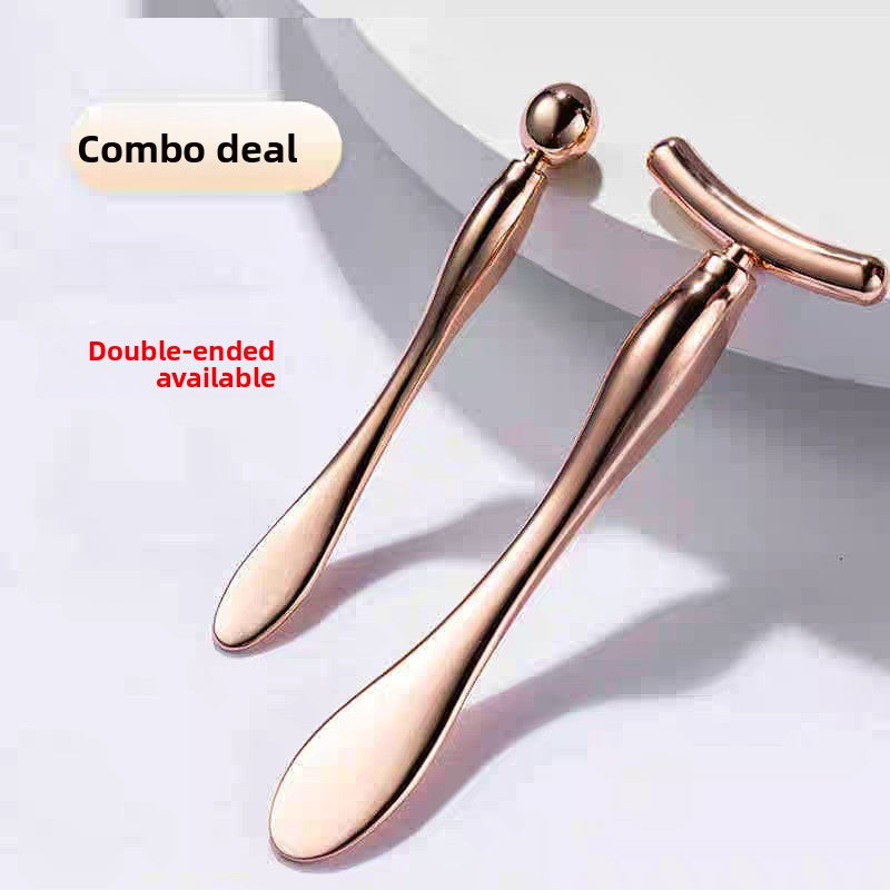Veyro Facial massage beauty cream applicator roller