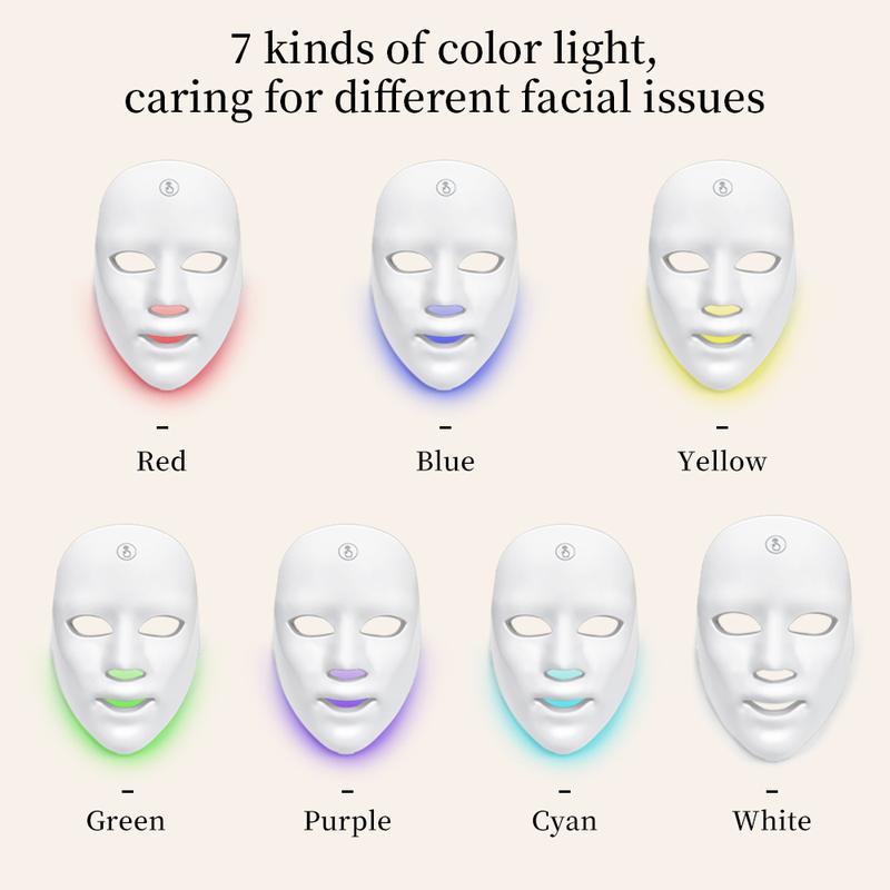 Veyro LED Light Therapy Facial Mask with Multi-Wavelength Care